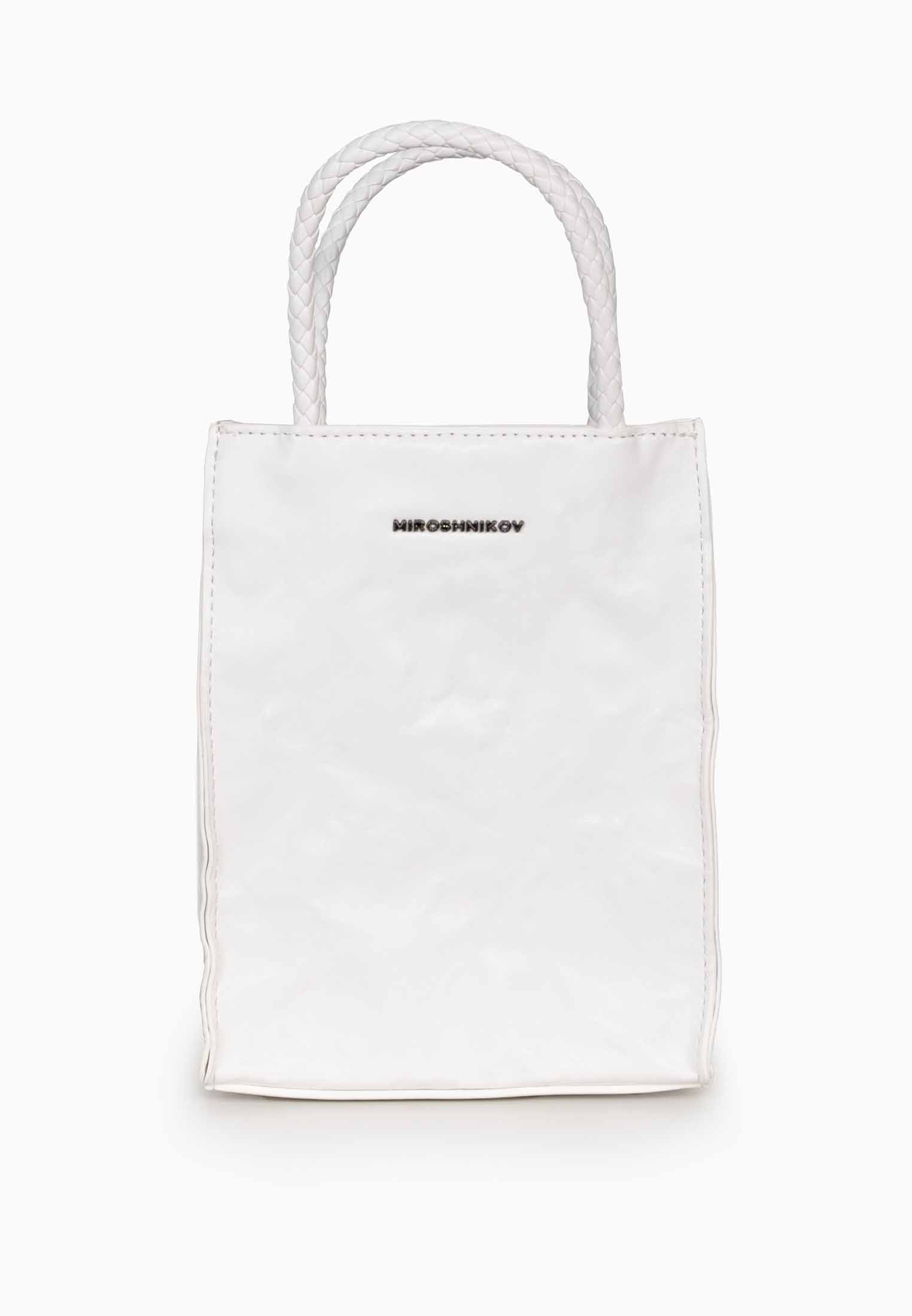 Mini Shopper Bag white