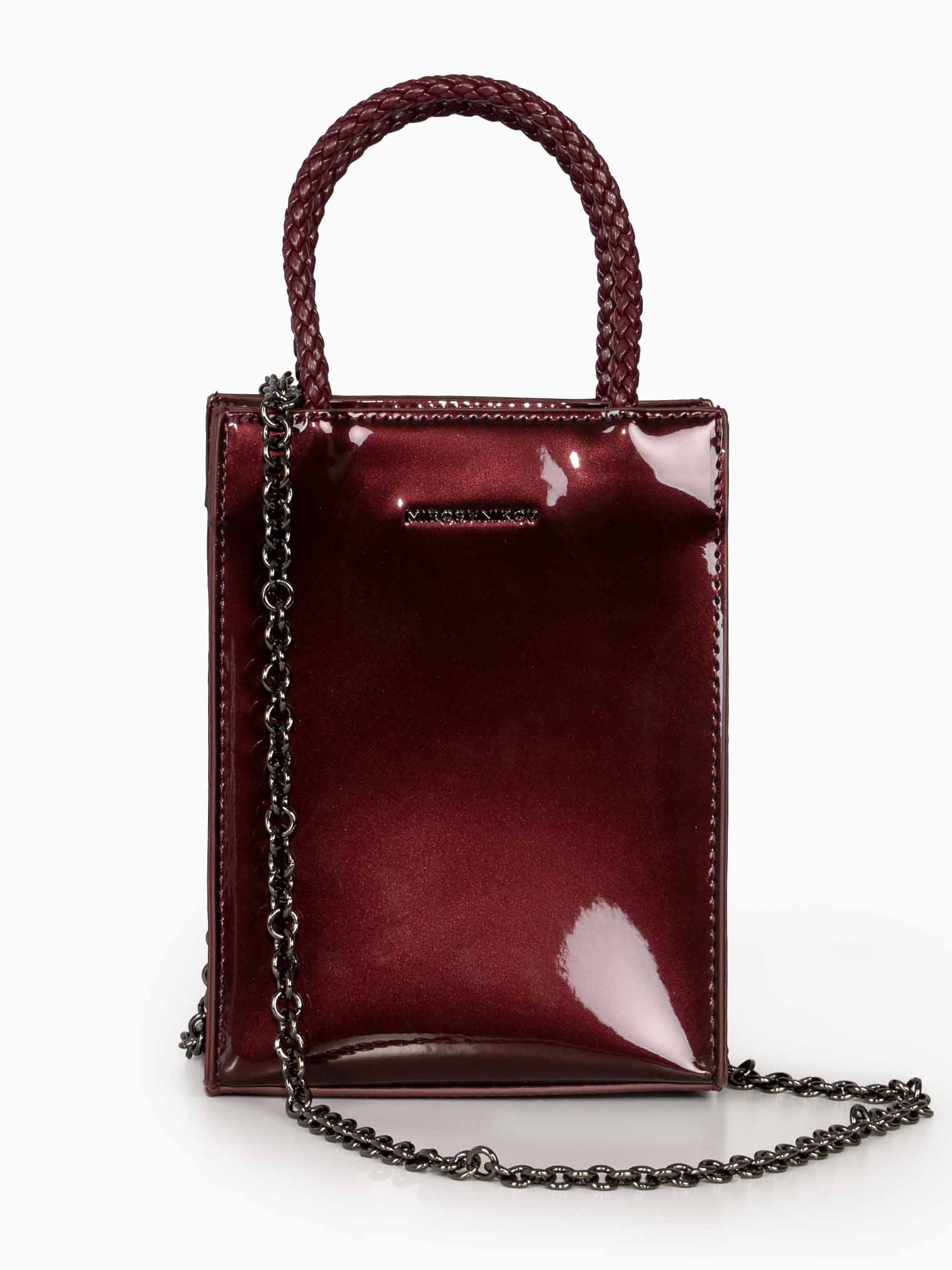 Mini Shopper Bag burgundy