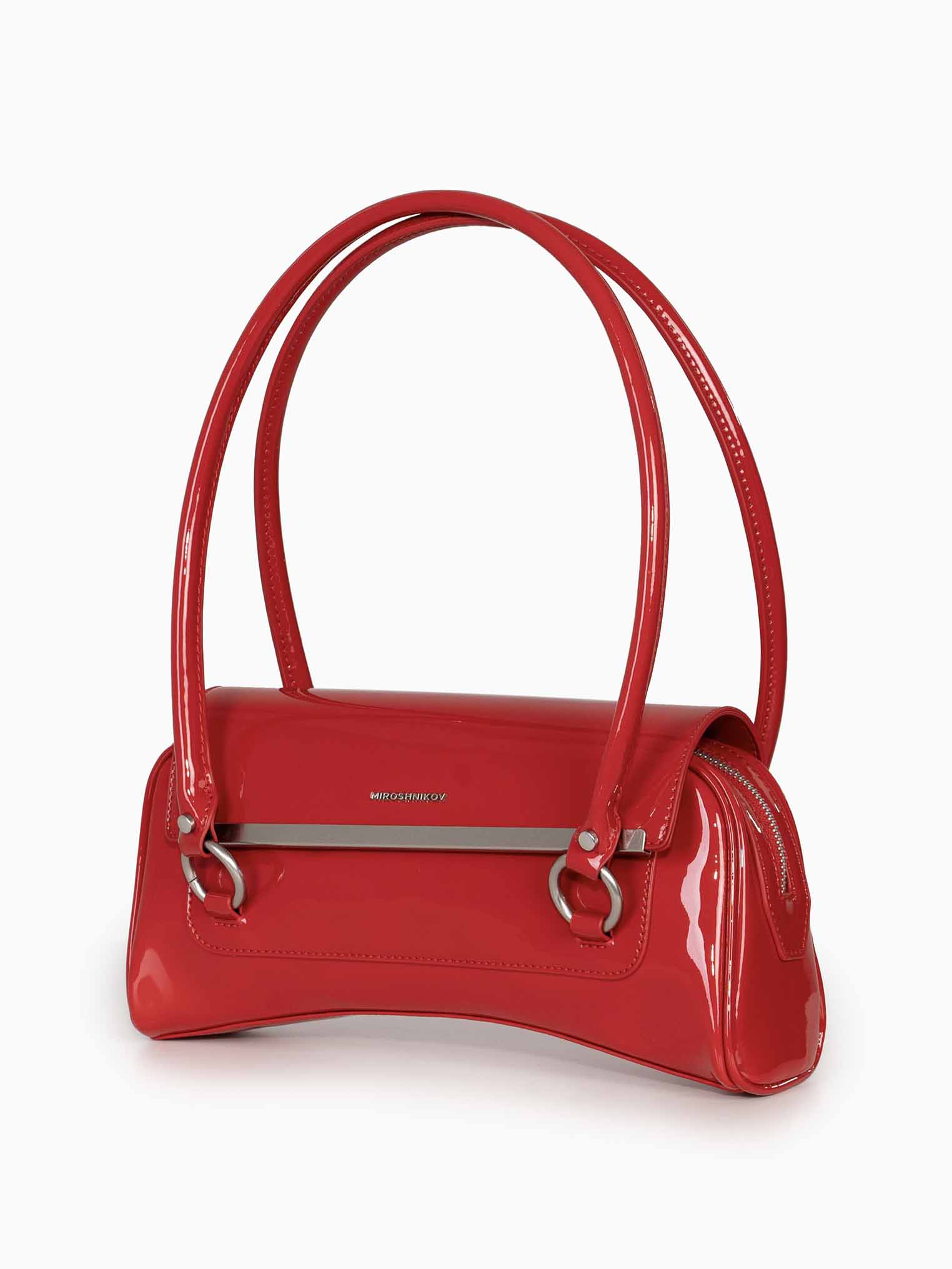 Baguette Shoulder Bag red
