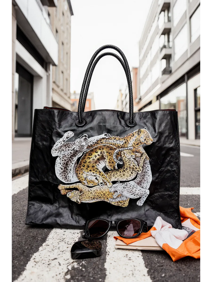 Shopper Bag leopard print