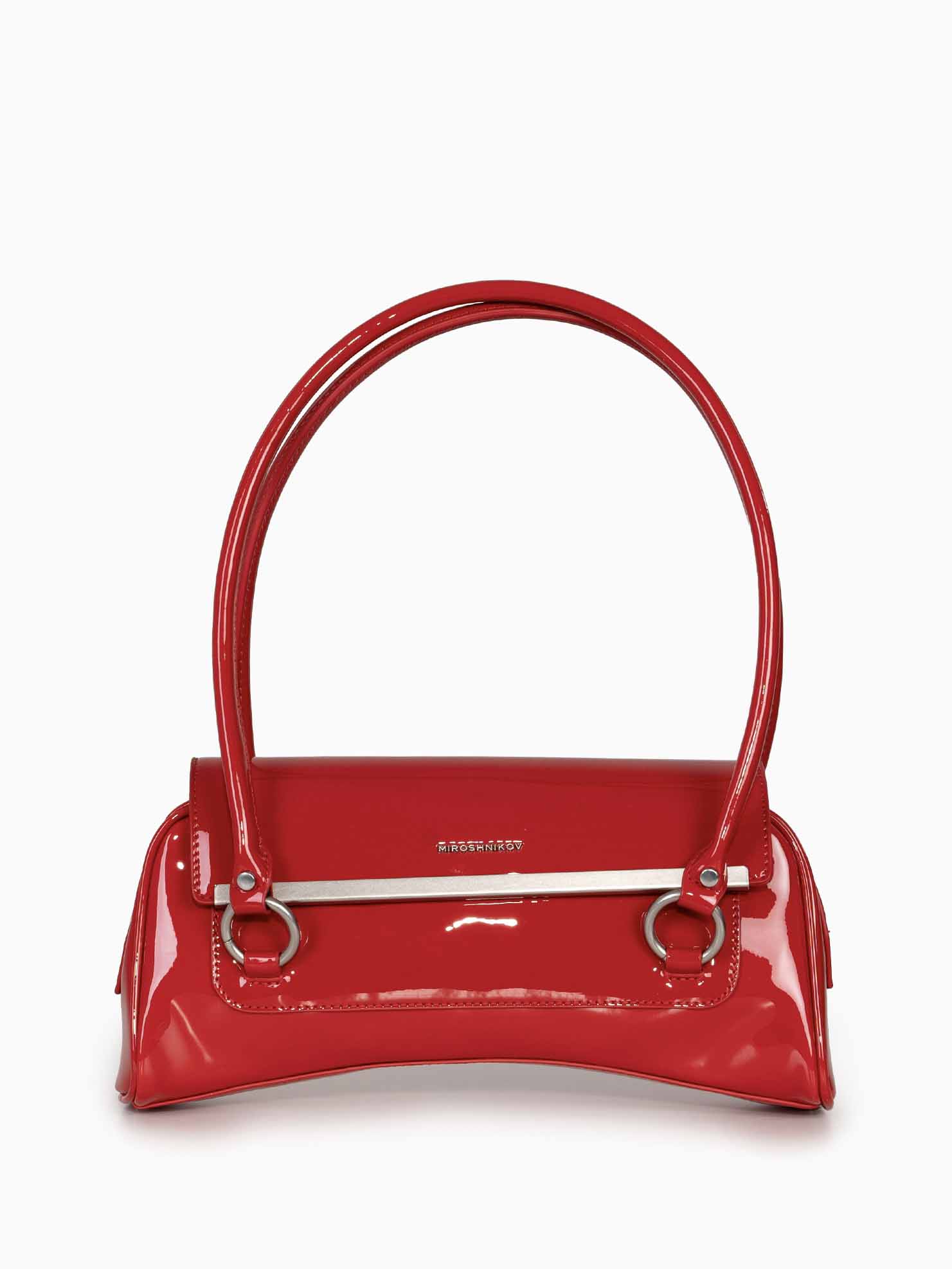 Baguette Shoulder Bag red