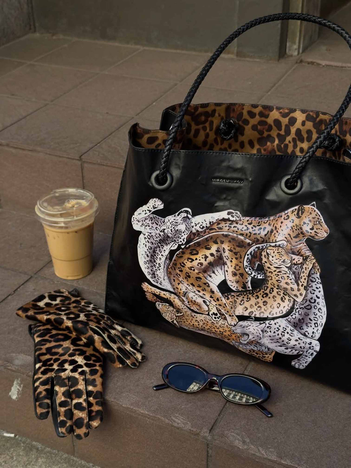 Shopper Bag leopard print