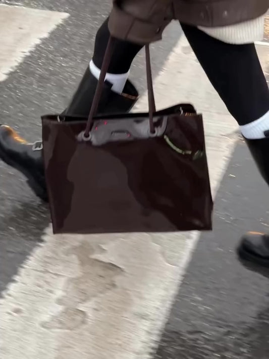 Shopper Bag eggplant